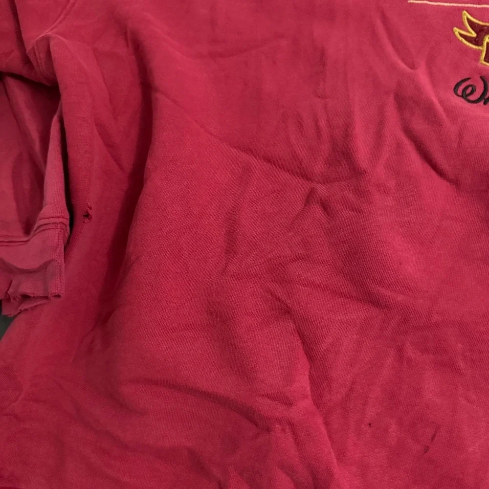 Walt Disney World 50th Anniversary Zip Hoodie Sweatshirt Adult 3XL RARE Red